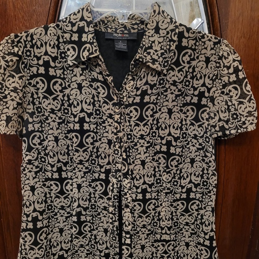 Style & Co Macy's women's blouse